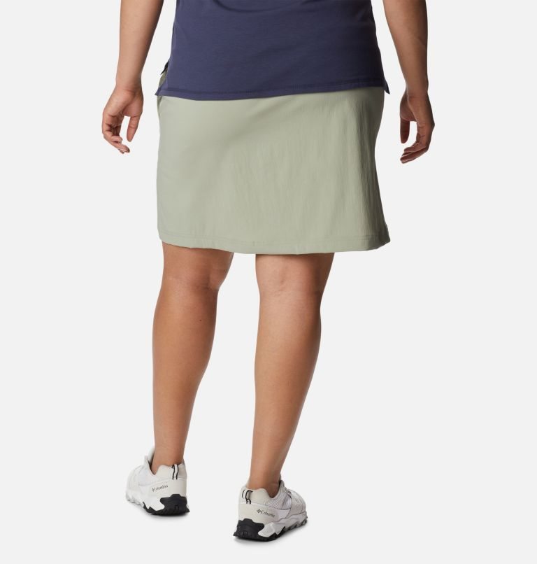 Women's Columbia On The Go Skorts Olive | Plus Size CA-U8C65